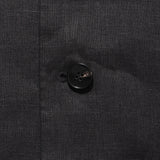 ハードマンズリネン CPOシャツジャケット ブラック