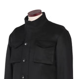 【12/4(木)13:00 販売開始予定】カシミヤM-65フィールドジャケット ブラック