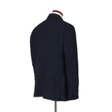 ネイビーウールホップサックジャケット