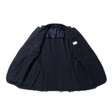 ネイビーウールホップサックジャケット