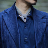 シルクウールリネン ヴィンテージファブリック ネッカチーフ