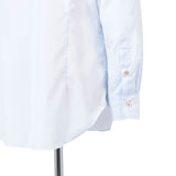 ブロードレギュラーカラーシャツ サックス