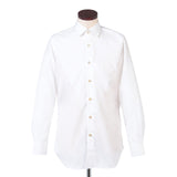 ブロードレギュラーカラーシャツ ホワイト