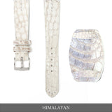 ウォッチプロテクター付き クロコダイル ヴィンテージストラップ