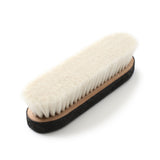 山羊毛 象革洋服ブラシ ブラック