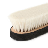 山羊毛 象革洋服ブラシ ブラック