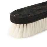 山羊毛 象革洋服ブラシ ブラック
