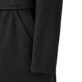 ウールカシミヤブラック シングルチェスターコート