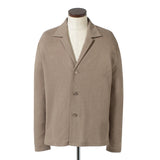 コットンリネン ベージュカットソージャケット