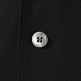 コットンリネン ブラックカットソージャケット