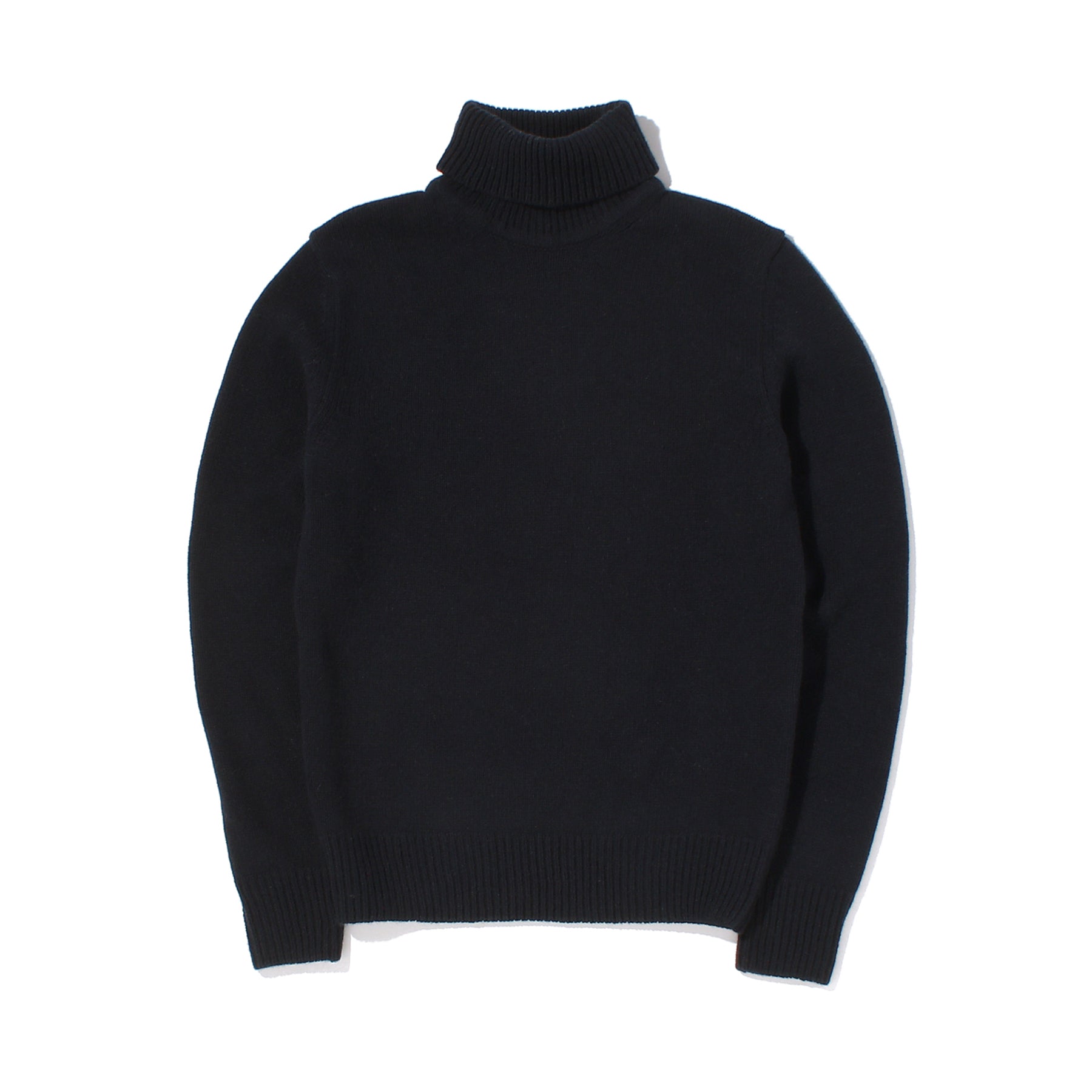 nomiamo（ノミアモ）カシミヤ ミドルゲージタートルネックニット