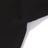 カシミヤドライバーズニット ブラック