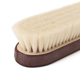 山羊毛 ロシアンカーフ洋服ブラシ ブラウン
