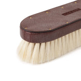 山羊毛 ロシアンカーフ洋服ブラシ ブラウン