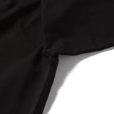 エジプシャンコットン プルオーバーシャツ ブラック