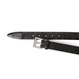クロコダイル ブラッククラシックドレスベルト