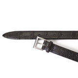 クロコダイル ブラウンクラシックドレスベルト