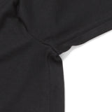 通年用 ウォッシャブルウール ロングスリーブモックネック ブラック