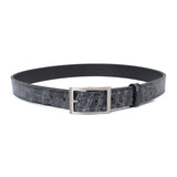 ブライドルクロコダイル ブラックベルト