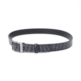 ブライドルクロコダイル ブラックベルト