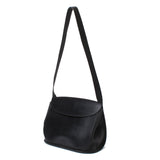 VITALE メッセンジャーバッグ イングリッシュブライドルレザー×ヴォー・クリスペ・トゴ コンビ ブラック