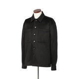 カシミヤCPOジャケット ブラック
