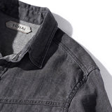 メイドインジャパン・コットンリネン ブラックウエスタンシャツ