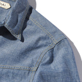 メイドインジャパン・ コットンシャンブレーウエスタンシャツ