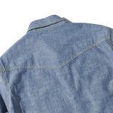 メイドインジャパン・ コットンシャンブレーウエスタンシャツ