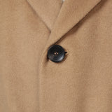 カシミヤキャメル シングルチェスターコート