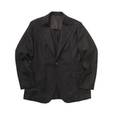 Loro Piana シルクカシミヤ ブラックヘリンボーンジャケット