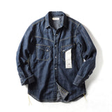 メイドインジャパン・ コットンリネンウエスタンシャツ