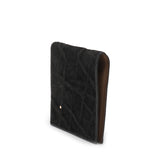 葉合せコインケース 象革