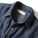 メイドインジャパン・ コットンリネンウエスタンシャツ