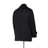 カシミヤ ブラック Pコート