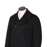 カシミヤ ブラック Pコート