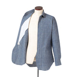 インディゴシャンブレーシャツ