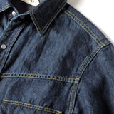 メイドインジャパン・ コットンリネンウエスタンシャツ