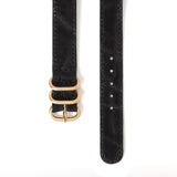 「西口修平氏 完全監修」 NATOベルトエレファント ブラック(ゴールド)