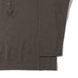 エジプシャンコットン プルオーバーシャツ ブラウン