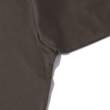 エジプシャンコットン プルオーバーシャツ ブラウン