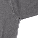 エジプシャンコットン プルオーバーシャツ グレー