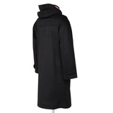 ヘビーウェイトカシミヤ ダッフルコート ブラック