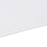 ハンドヘムステッチ リネンハンカチ ホワイト