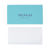 ハンドヘムステッチ リネンハンカチ ホワイト