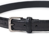 「西口修平氏 完全監修」クロコダイル アメリカンプンターレベルト ブラック