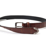 「西口修平氏 完全監修」クロコダイル アメリカンプンターレベルト テラコッタ