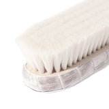 山羊毛 鰐革洋服ブラシ ヒマラヤ