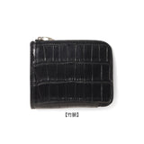 【11/27（木）19:00 販売開始予定】クロコダイル L字ジップウォレット ブラック