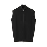 【10月28日（火） 13:00 販売開始予定】カシミヤジップアップ ドライバーズニットベスト  ブラック